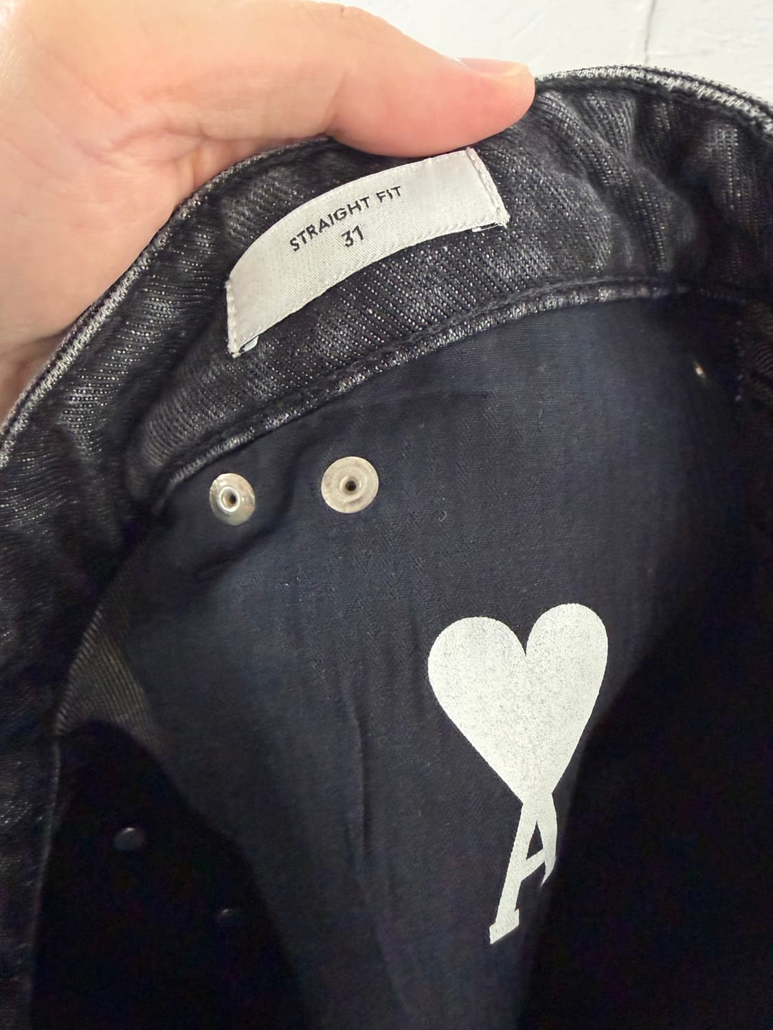 아미 아미바지 아미팬츠 아미데님팬츠 ami 아미청바지 상품이미지4