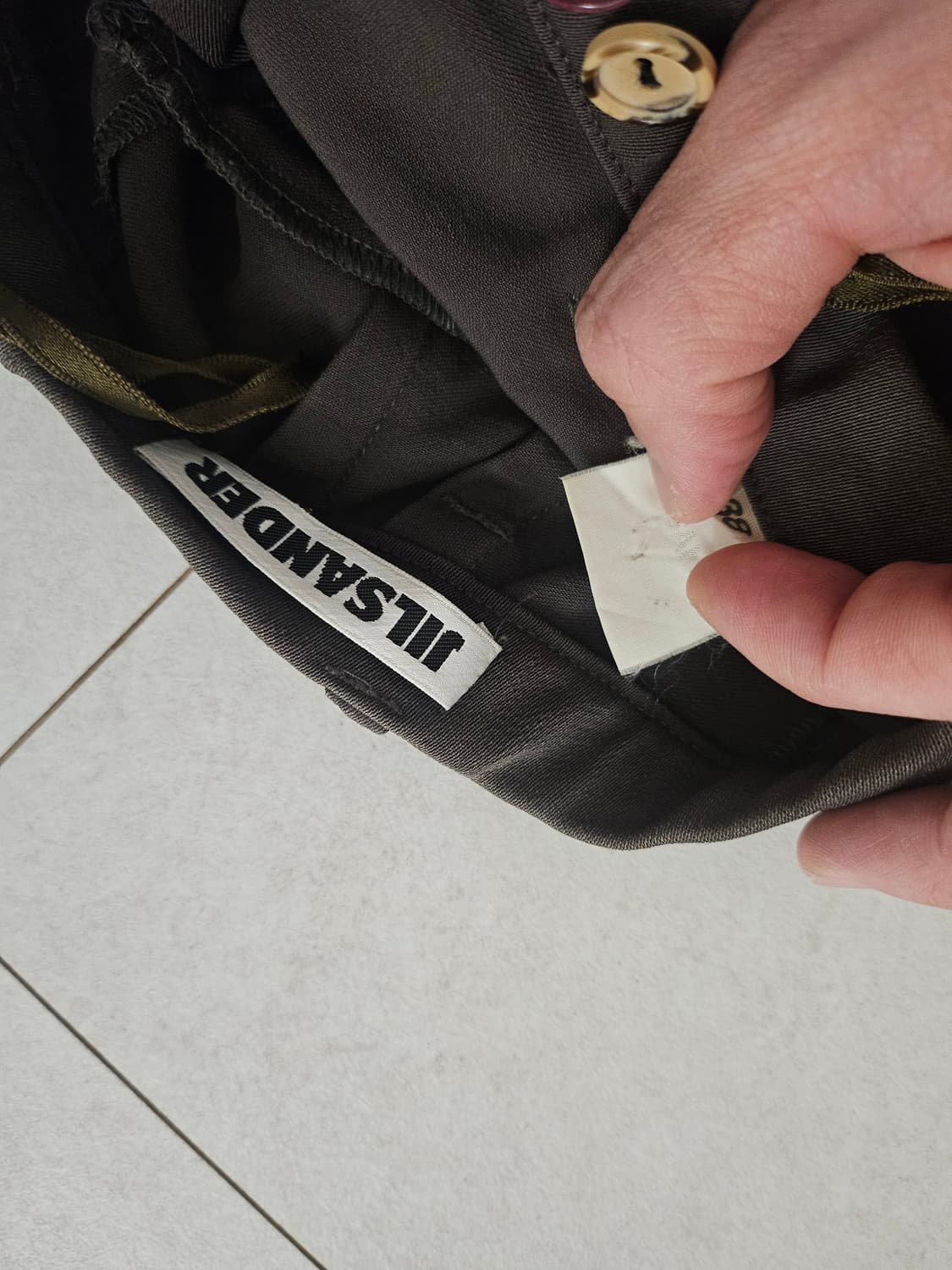 질 샌더 JIL SANDER 슬랙스 상품이미지4