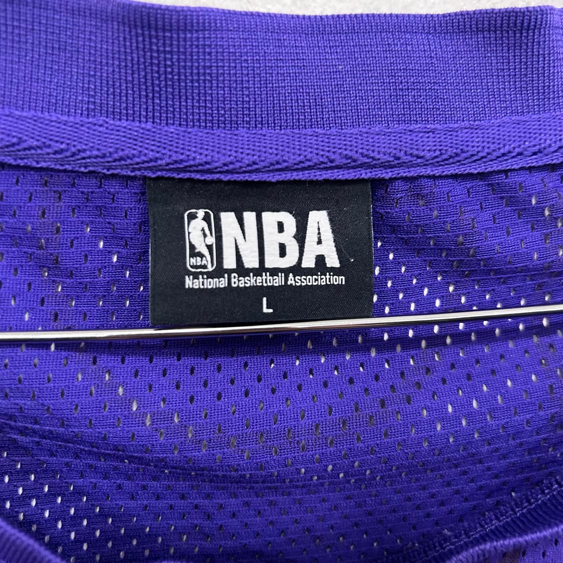 NBA LA레이커스 메쉬 라인 베스킷볼 져지 상품이미지3