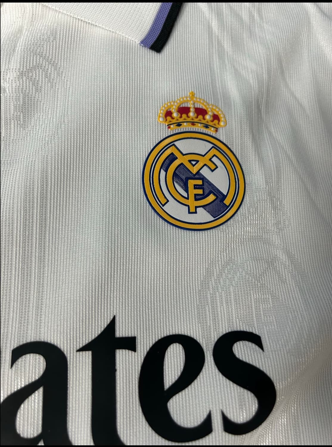 22/23 레알 마드리드 홈 어센틱 유니폼   상품이미지2