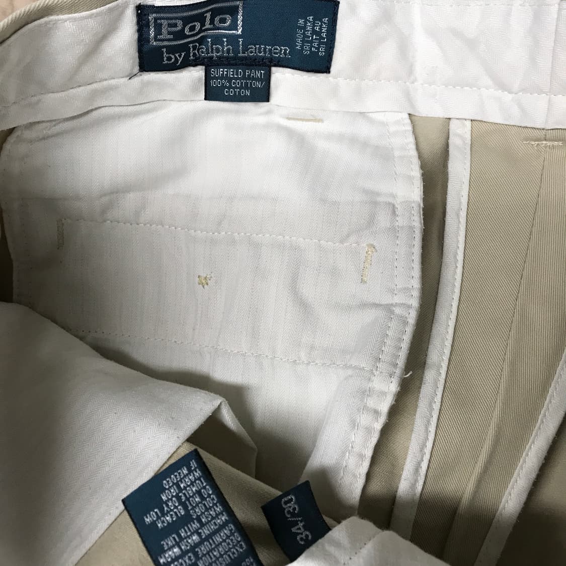 폴로 랄프로렌 베이지 치노 팬츠 34/30 상품이미지7