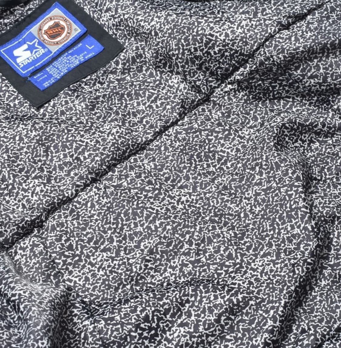 스타터 누빔 패치 후드집업 자켓 KOREA L M25041538 상품이미지3