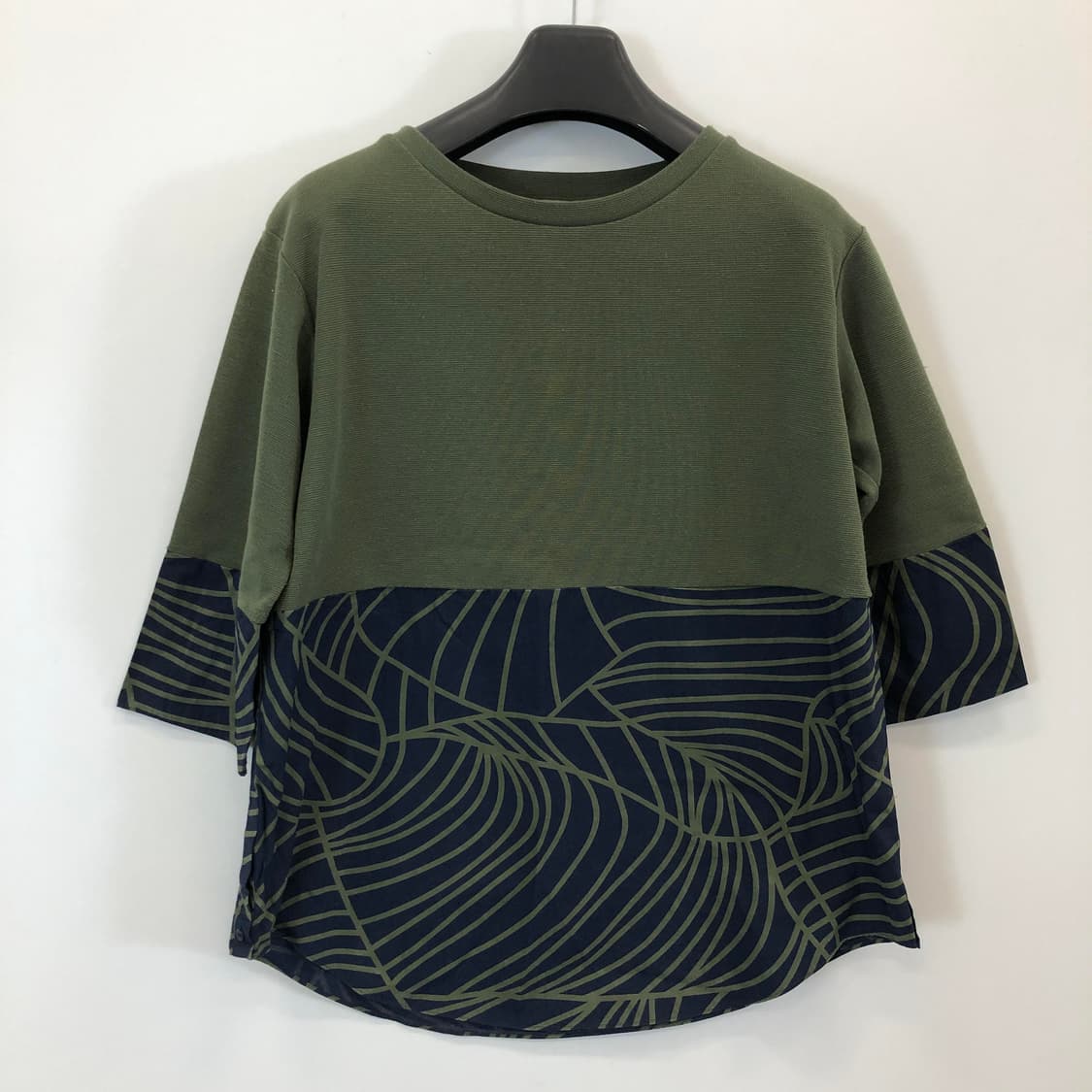 COS 코스 패턴 7부셔츠 S 상품이미지1