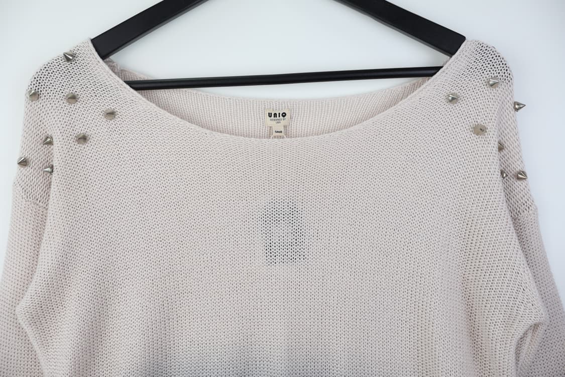 VINTAGE Studs Acrylic Sweaters 상품이미지6