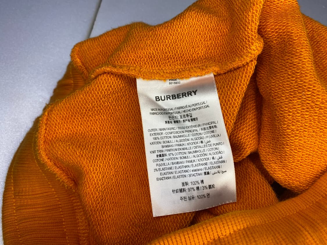 Bnwt burberry foster logo patch pants 상품이미지8