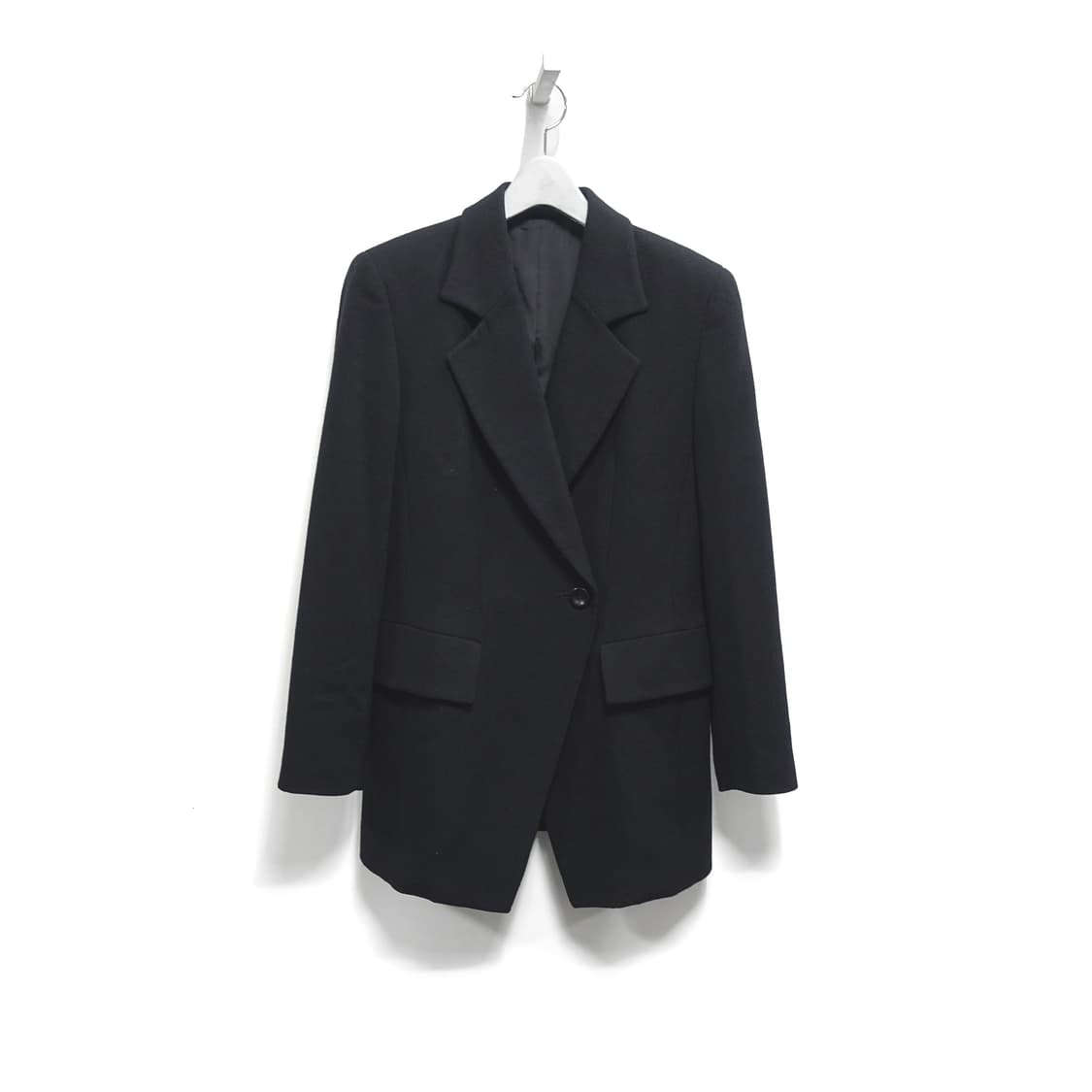 [2,66~77]KENZO 겐조 울혼방 클래식 브레스티드 자켓 상품이미지1