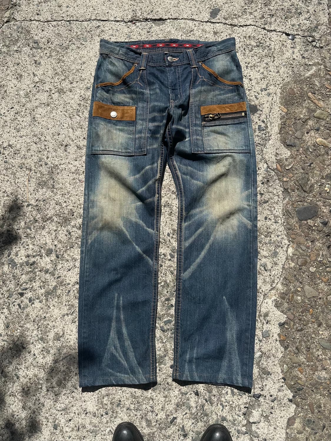 Edwin-XV concho denim washed pants 상품이미지3