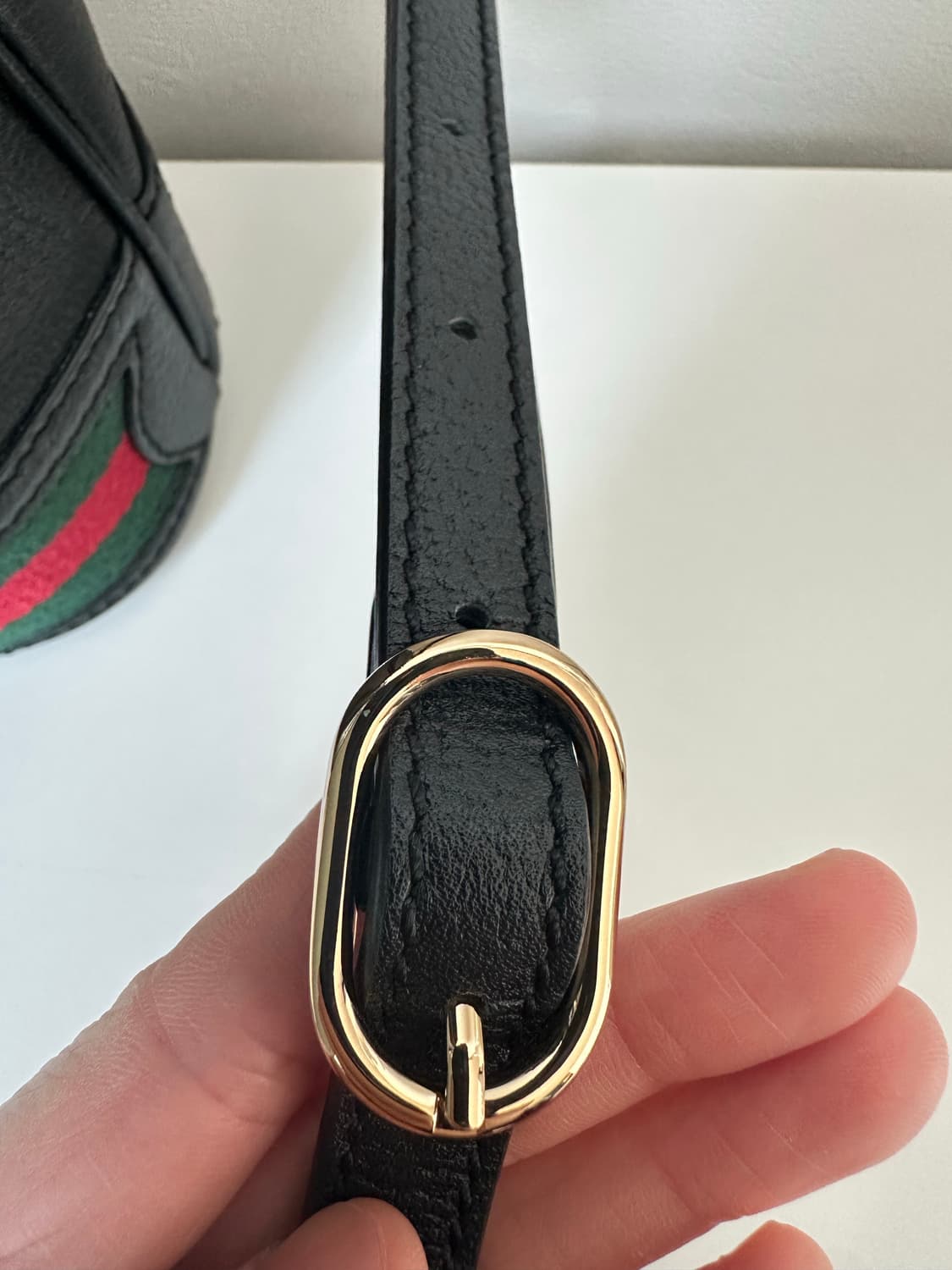 구찌 오피디아 버킷백 스몰 블랙 상품이미지7