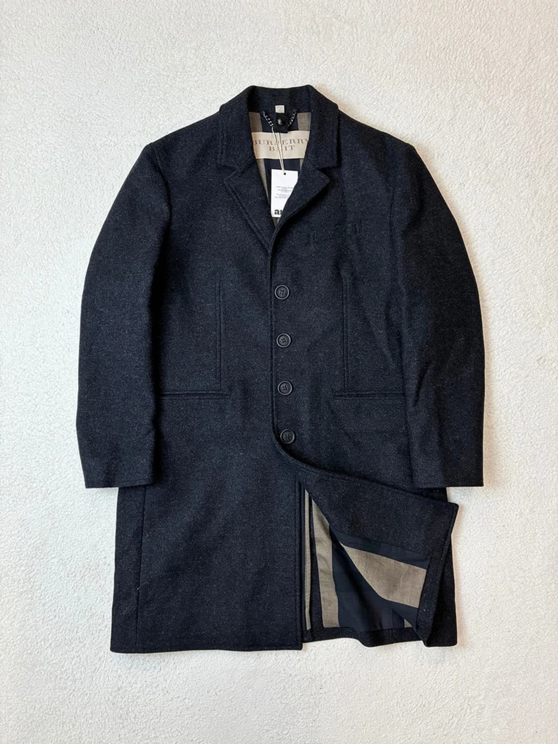 버버리 브릿 캐시미어 울 싱글 롱 코트 PN6231 상품이미지1