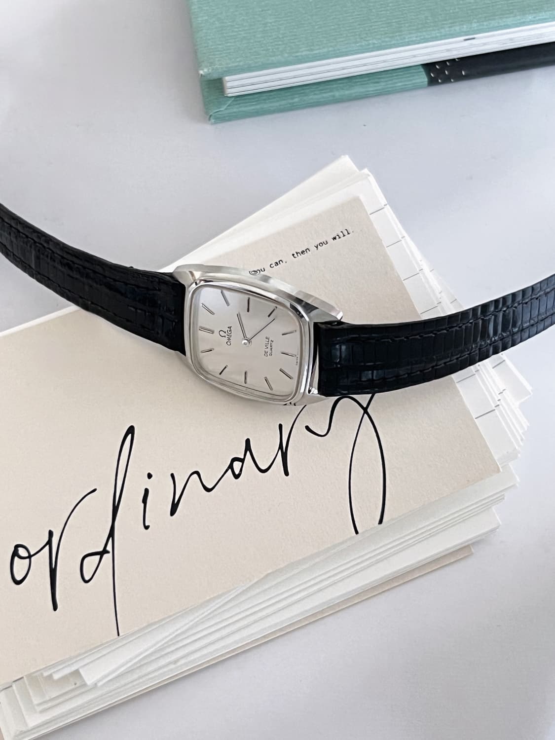 오메가 드빌  스퀘어 여성 시계 상품이미지3