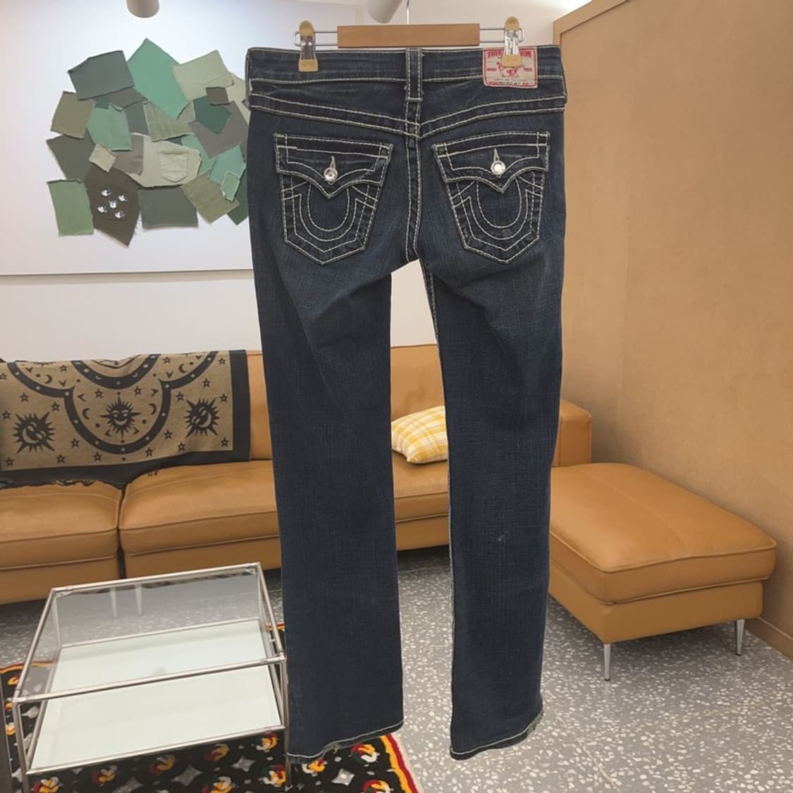 트루릴리젼 디스코빌리빅티 로우라이즈 데님 청바지 28인치 C07348 상품이미지4