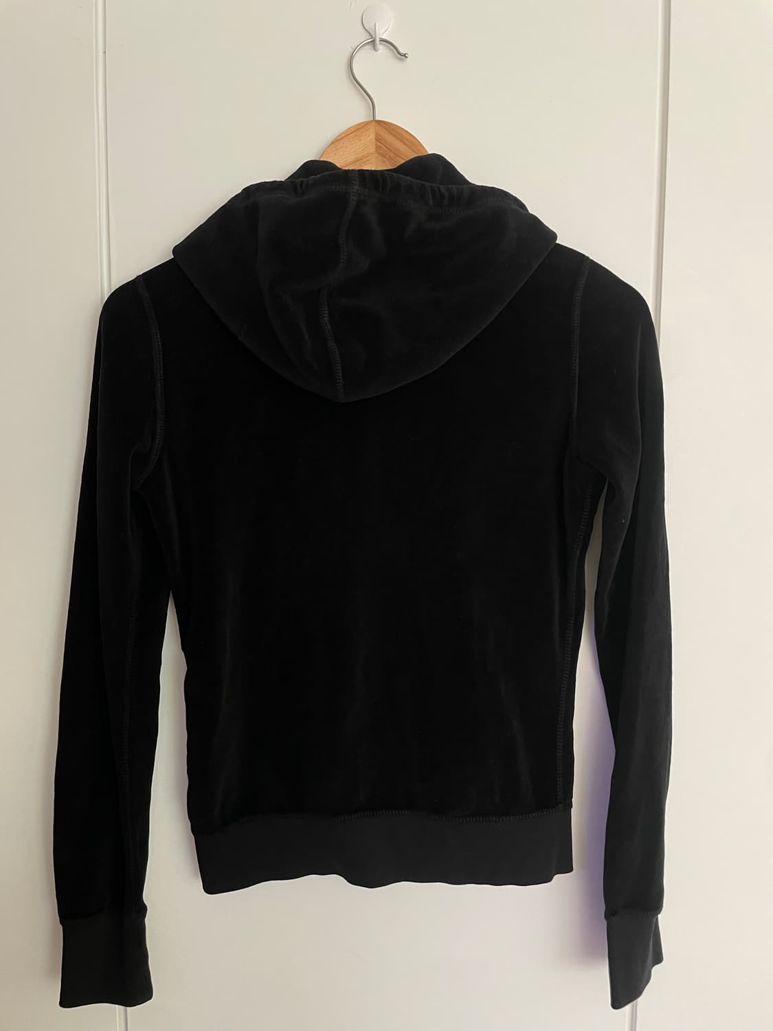 True Religion 벨벳 후드 집업 xs 상품이미지3