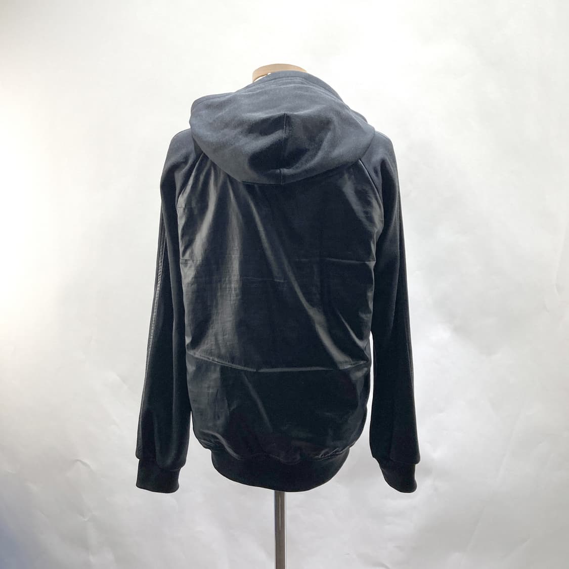 아디다스 빈티지 남성후드집업자켓 블랙 L 상품이미지3