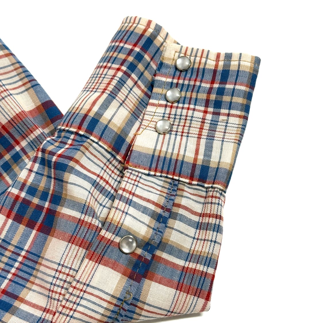 70’s J.C Penney Big Mac 타탄 웨스턴 요크 셔츠 상품이미지5
