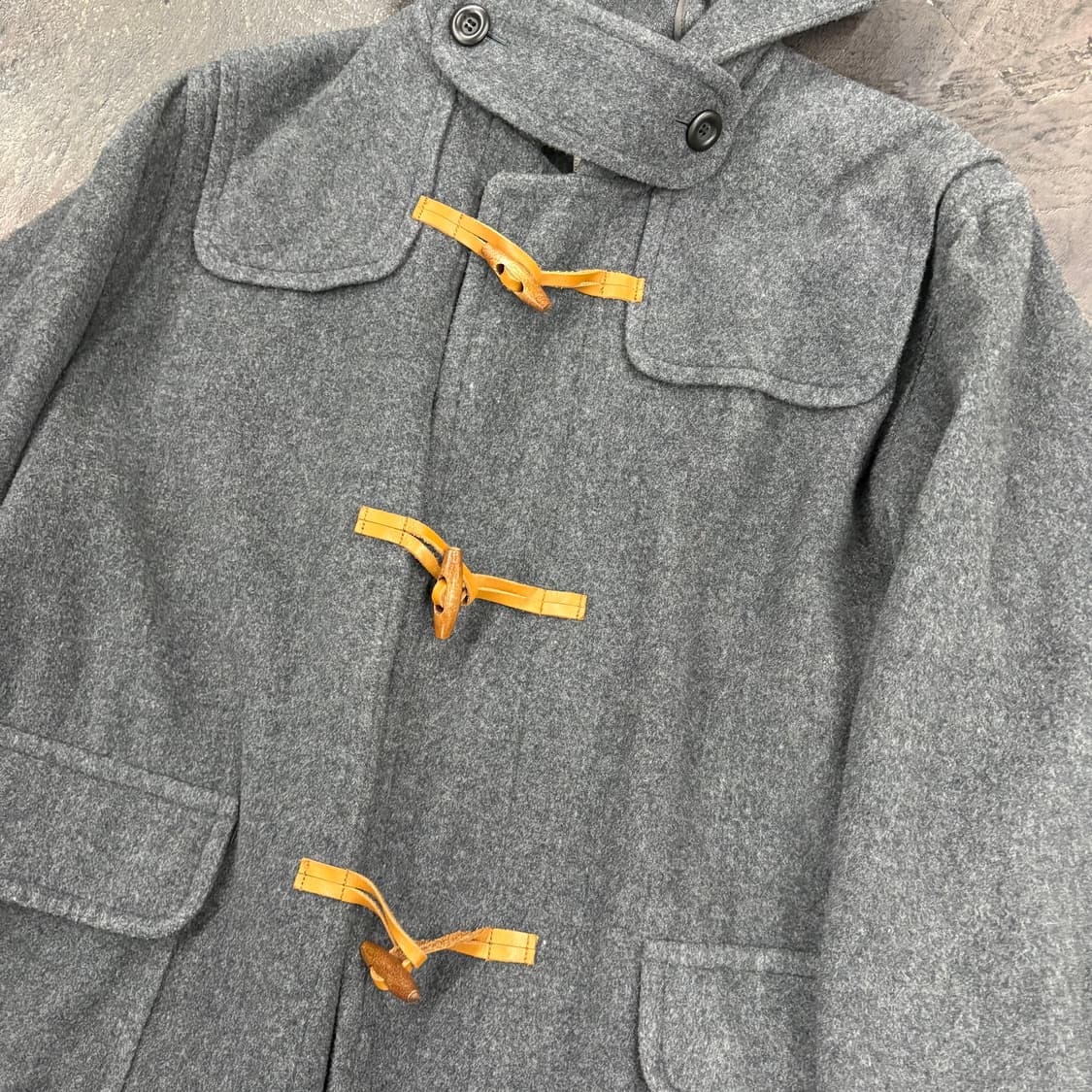 (100)HAI이세이미야케 후드코트 상품이미지3