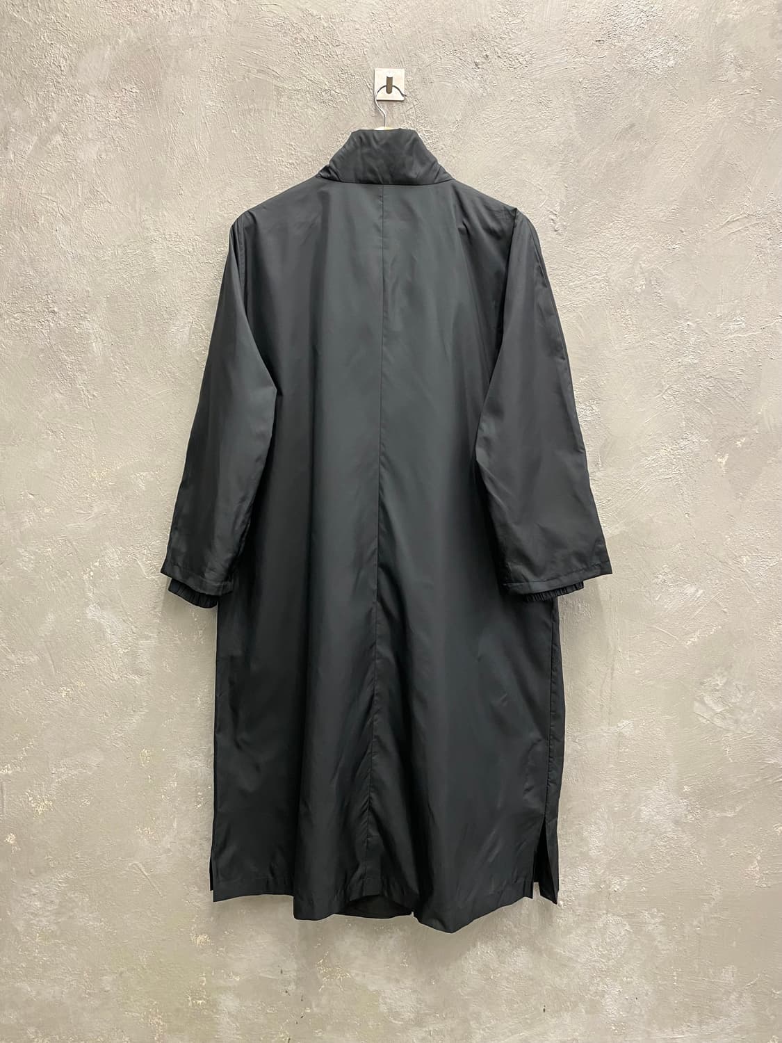 [Free] Japanese Vintage 블랙 폴리쉘 코트 상품이미지6