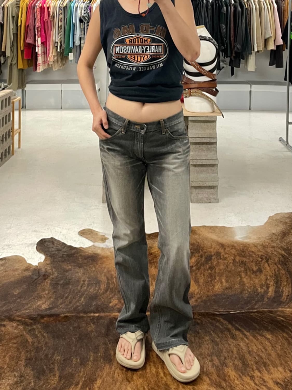 샵 세일중🌞 LEE boots-cut denim pants 리 부츠컷 상품이미지3