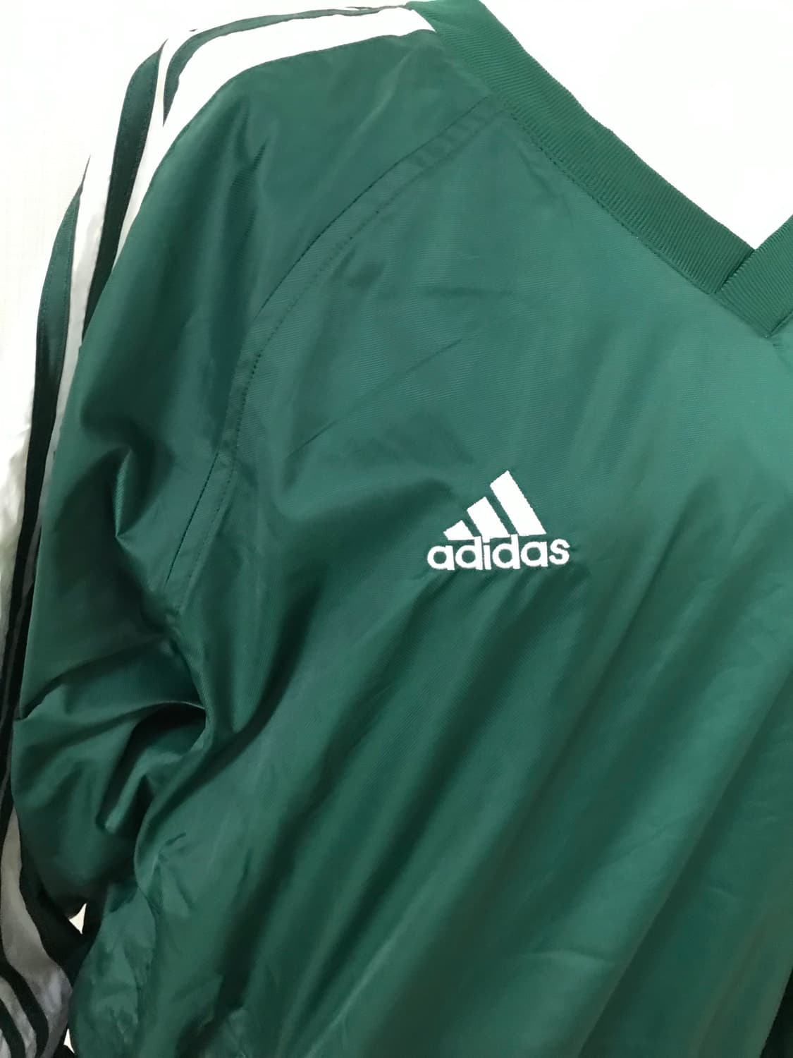 아디다스 그린 스포티 블록코어 윈드브레이커 바막 맨투맨 상품이미지3