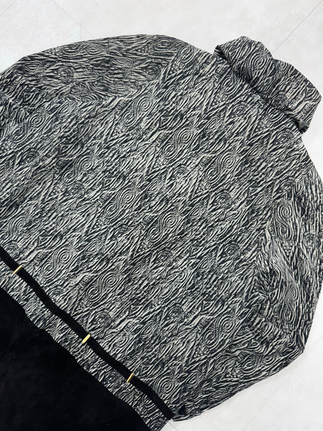 •Japanese Vintage 90s 일본 빈티지 패턴 코트 상품이미지9