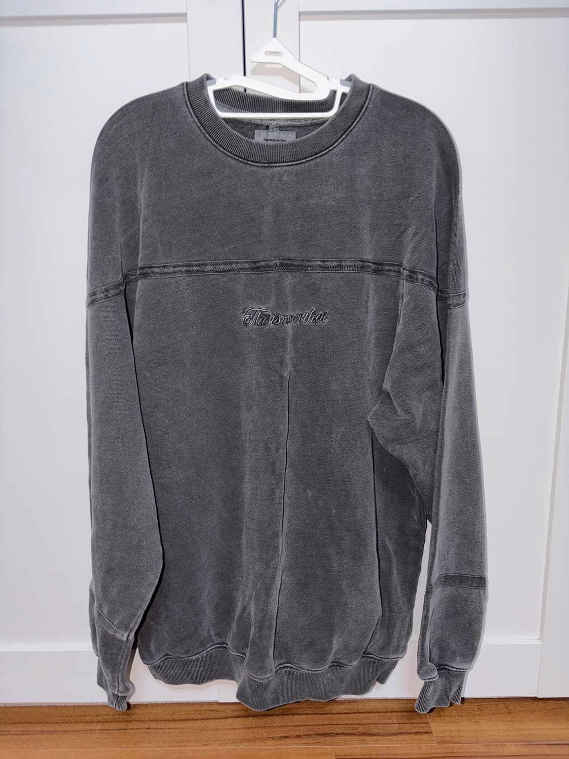 디스이즈네버댓 맨투맨 s사이즈 상품이미지1