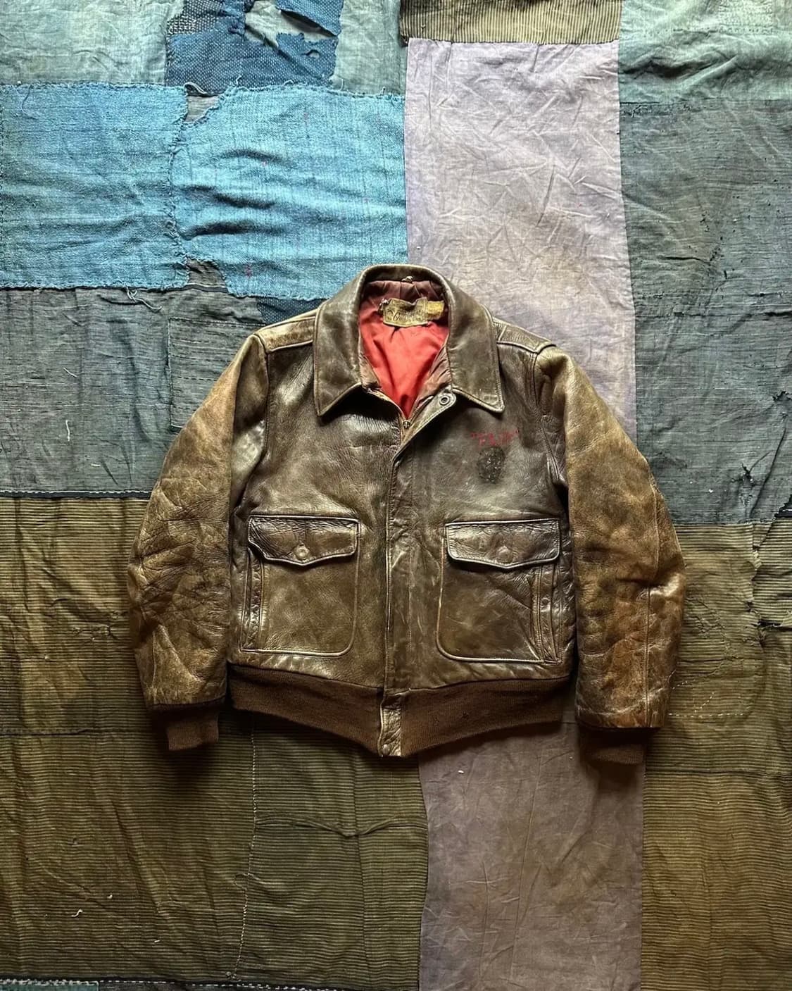 50s Sears Hercules horsehide jacket 40 상품이미지1