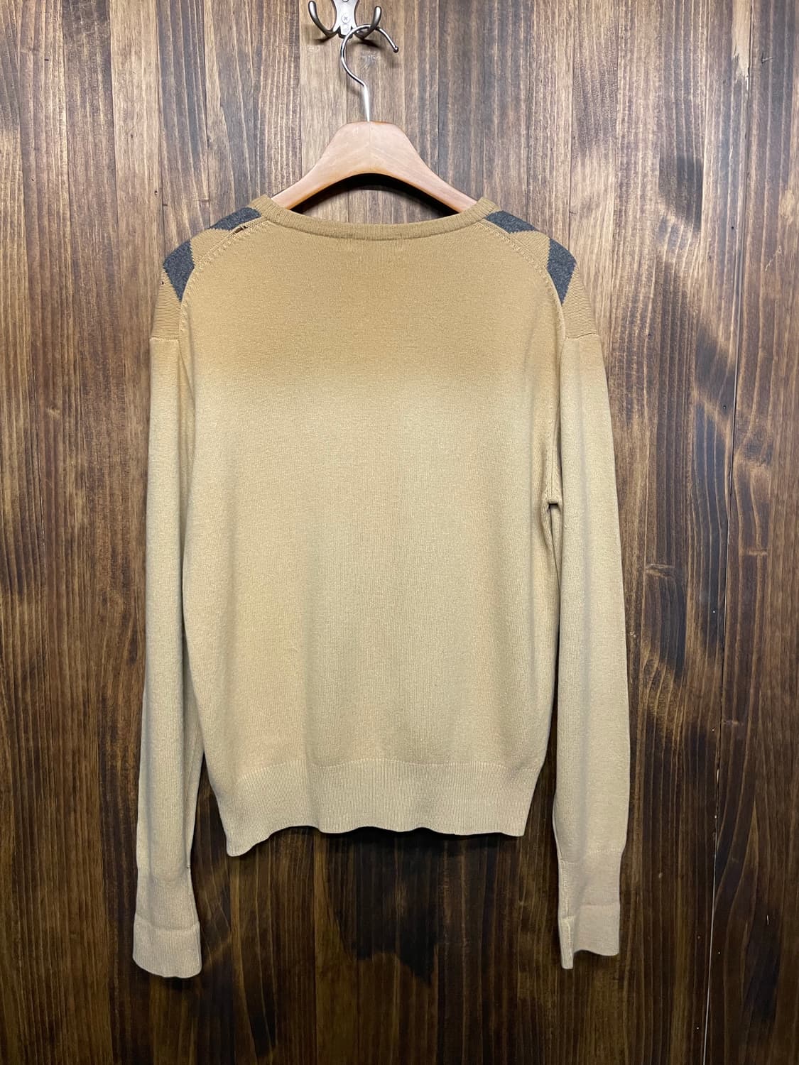 Burberry Cashmere Argyle Knitwear 상품이미지3