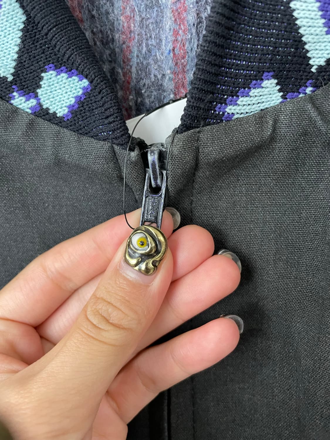 90s NDERA 아즈텍 워크 자켓 (MADE IN USA) 상품이미지4