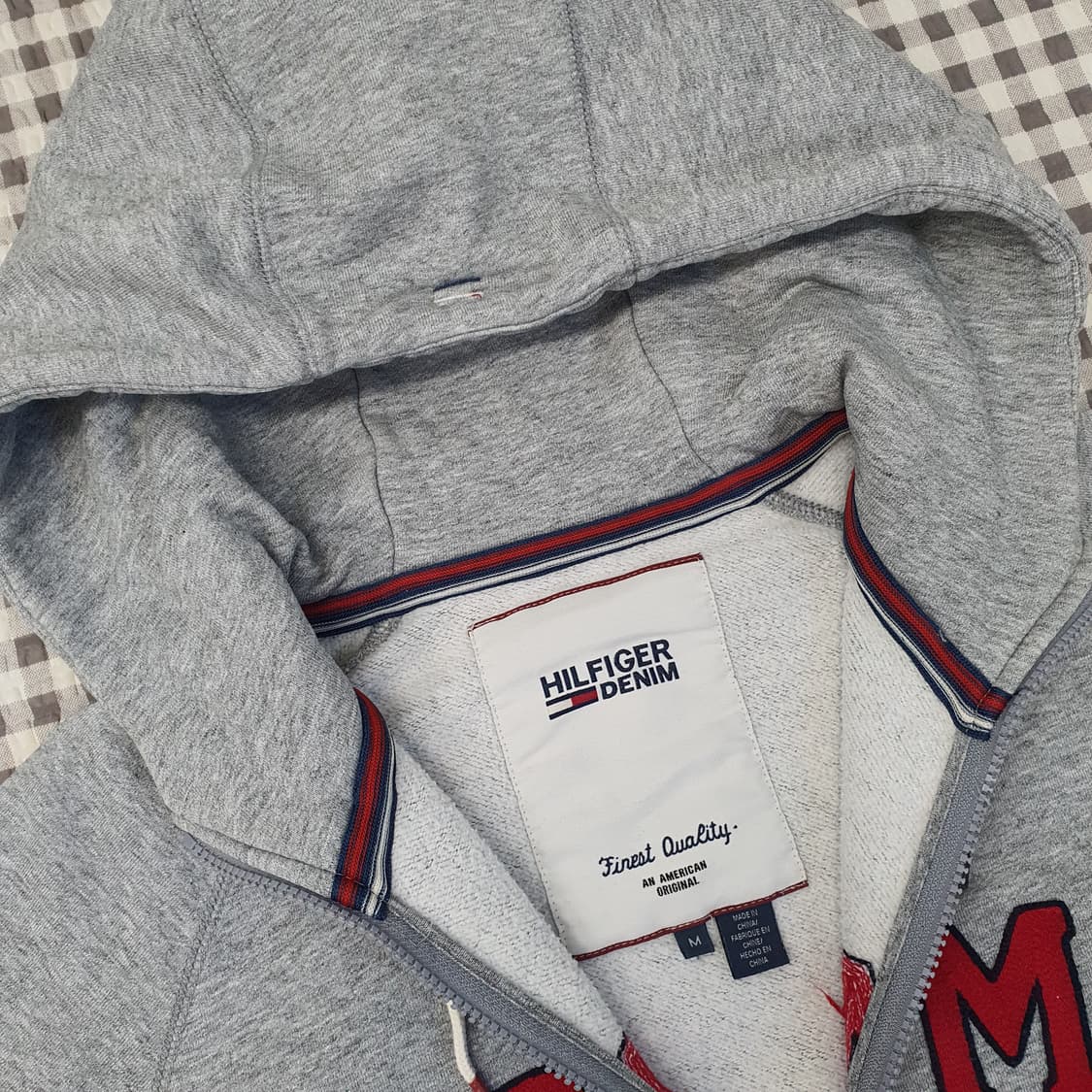 타미힐피거 기모 후드집업 자켓 남자95 상품이미지2