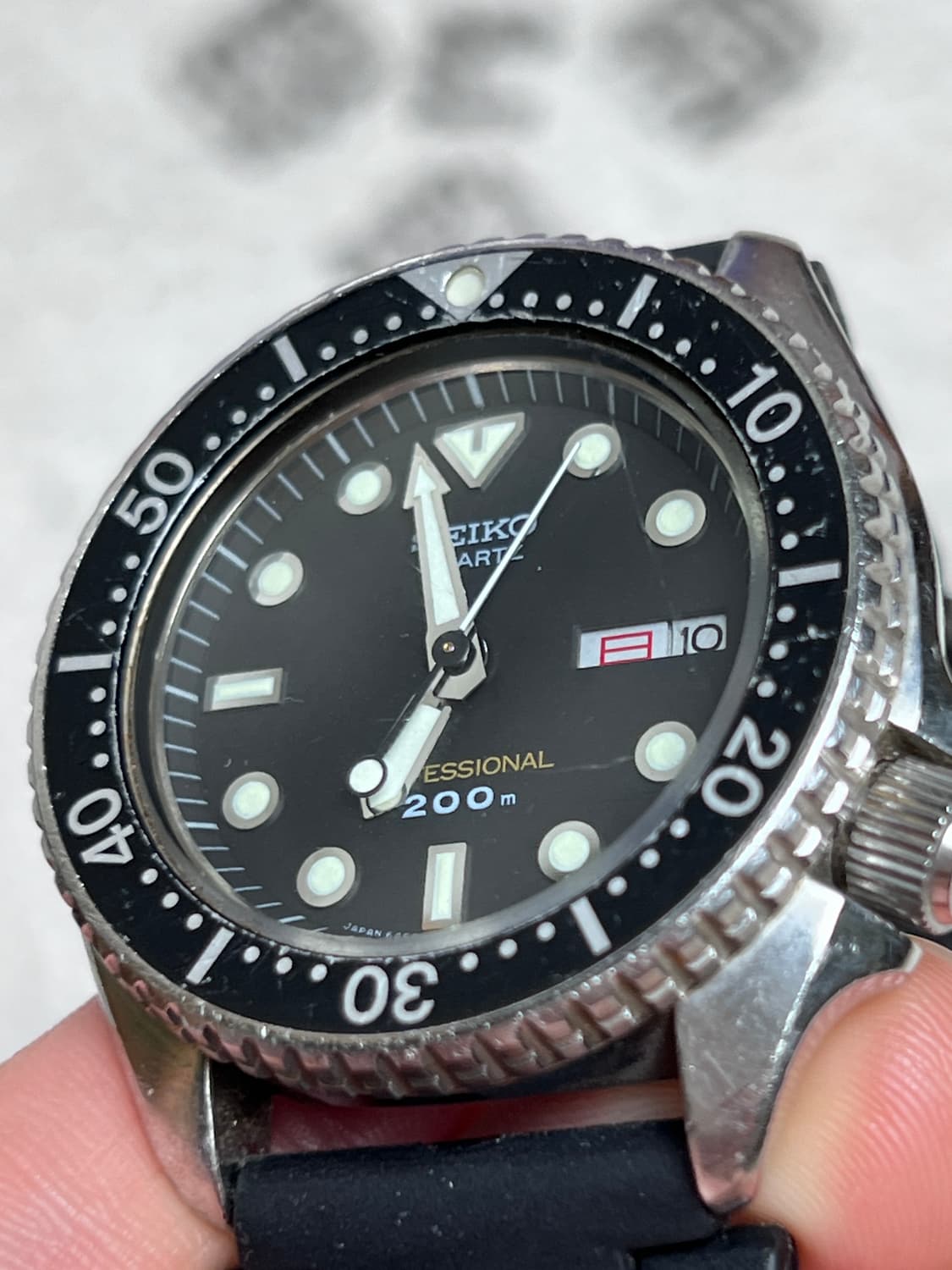 80s seiko 6458-6020 다이버워치 상품이미지3