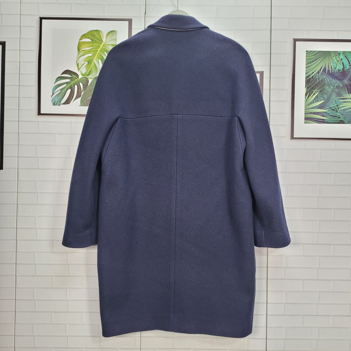 럭키슈에뜨 울 혼방 자켓 롱 코트 34사이스 상품이미지4