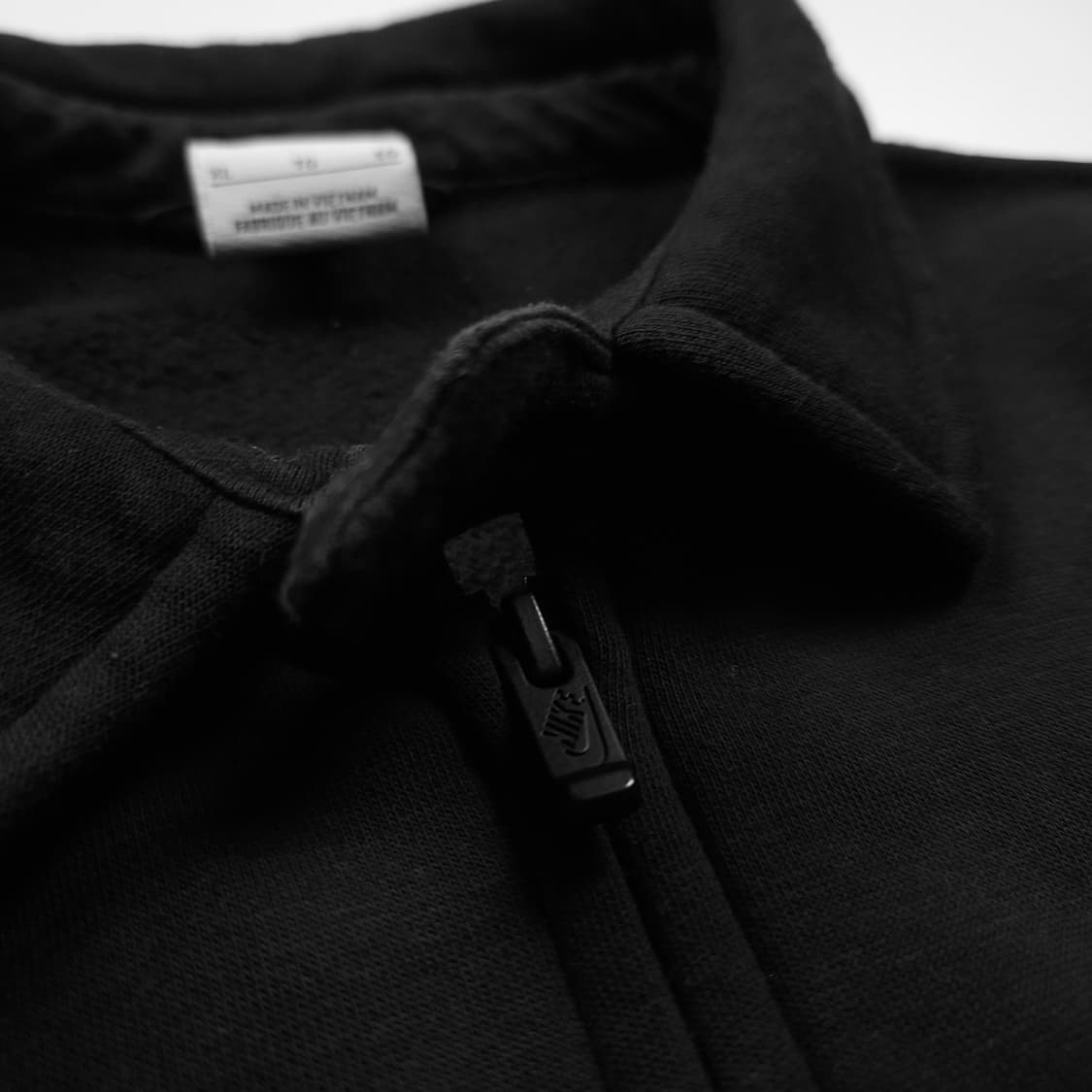 나이키 신형 스웻 집업 자켓 블랙 (105)  상품이미지5