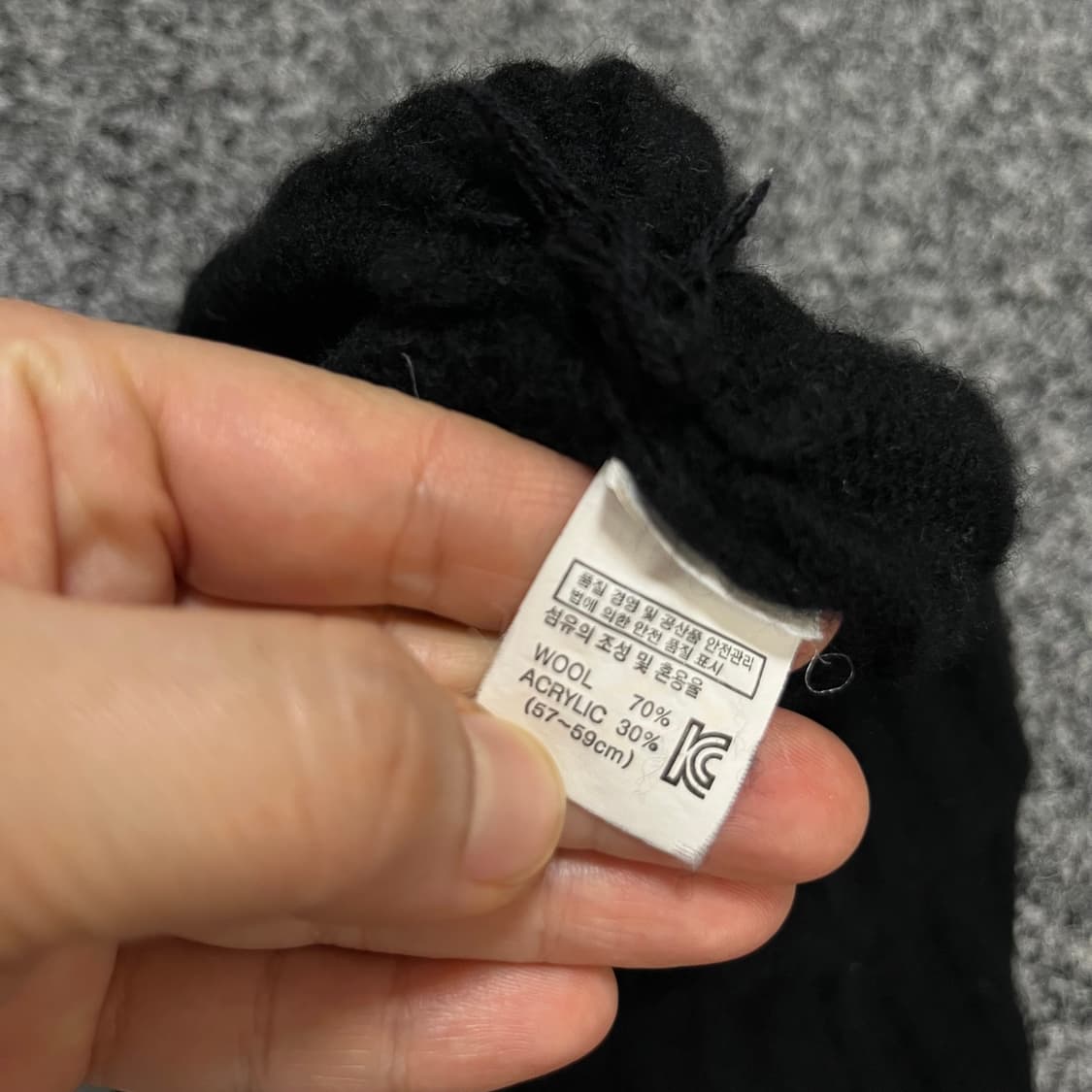 비니  블랙  상품이미지2