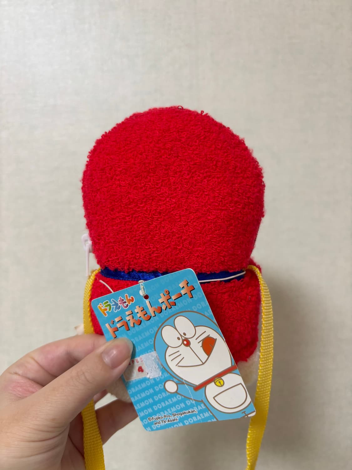 고전 빈티지 빨간 도라에몽 빨몽이 파우치 가방 인형 상품이미지2