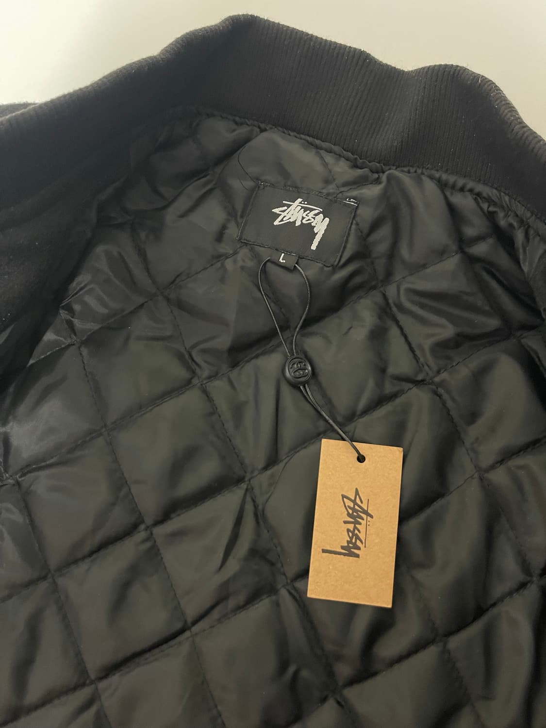 스투시 바시티 자켓 L 상품이미지4