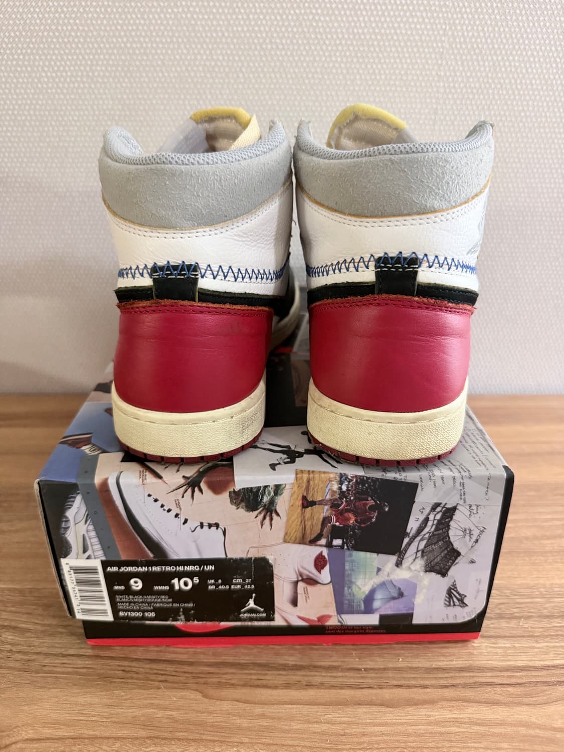 270) 조던 유니온 블랙토 상품이미지4