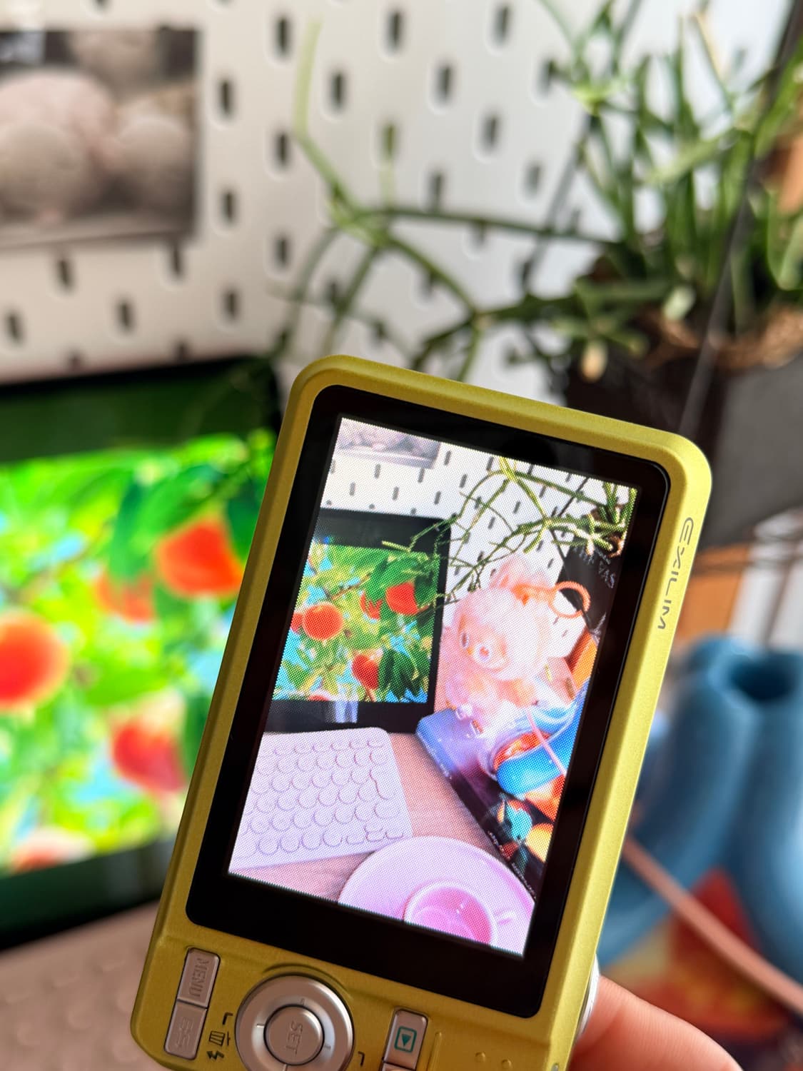 💚카리나 최예나 토모토모픽 미품 💚카시오 엑슬림 EX-Z80 라임그린 상품이미지9