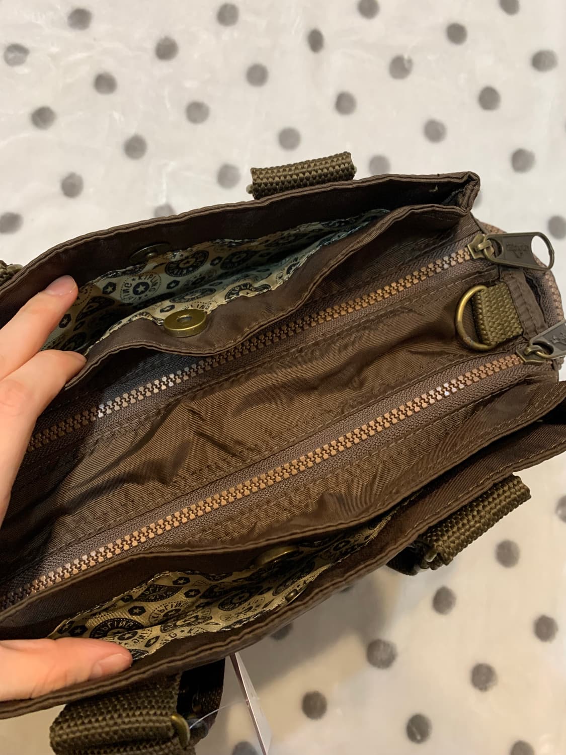 브라운 키플링 숄더백 상품이미지6