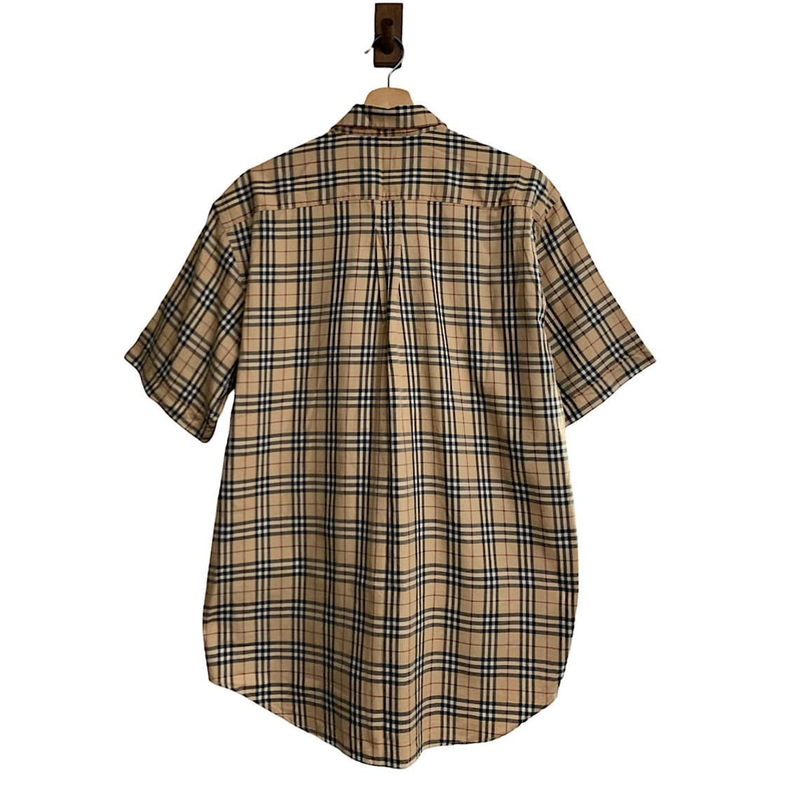 버버리 노바체크 반팔 셔츠 L 상품이미지5