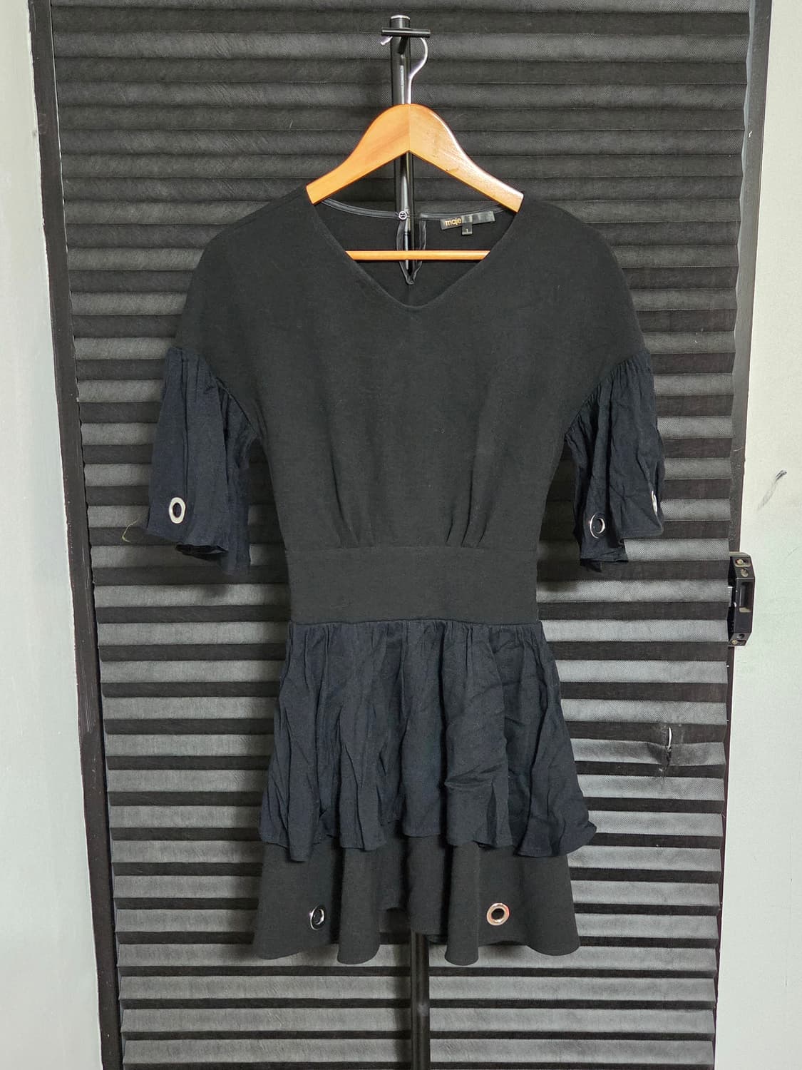 [마쥬] 로티리 믹스 미디 원피스 | 00128 상품이미지1