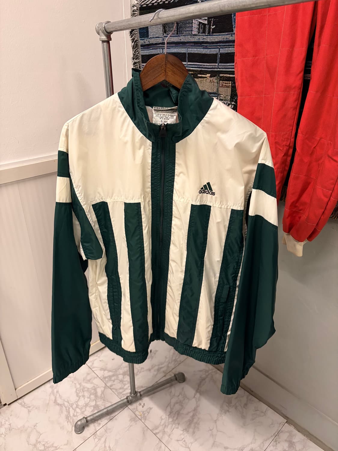 (정품/L) 아디다스 올드스쿨 바람막이 a1 상품이미지2