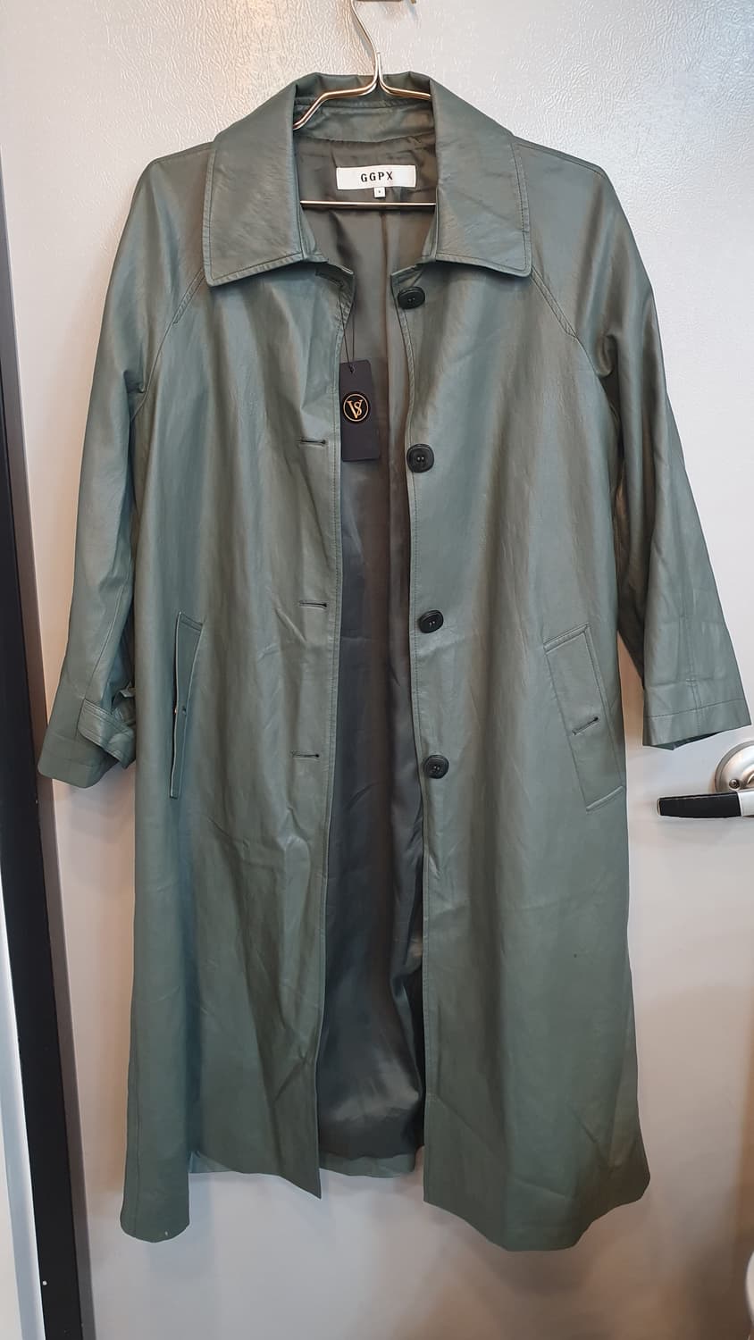Ggpx 양가죽 롱자켓 S 상품이미지1