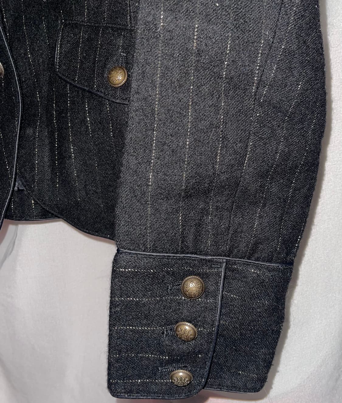 Comme caism 꼼사이즘 글리터 스트라이프 자켓 상품이미지4