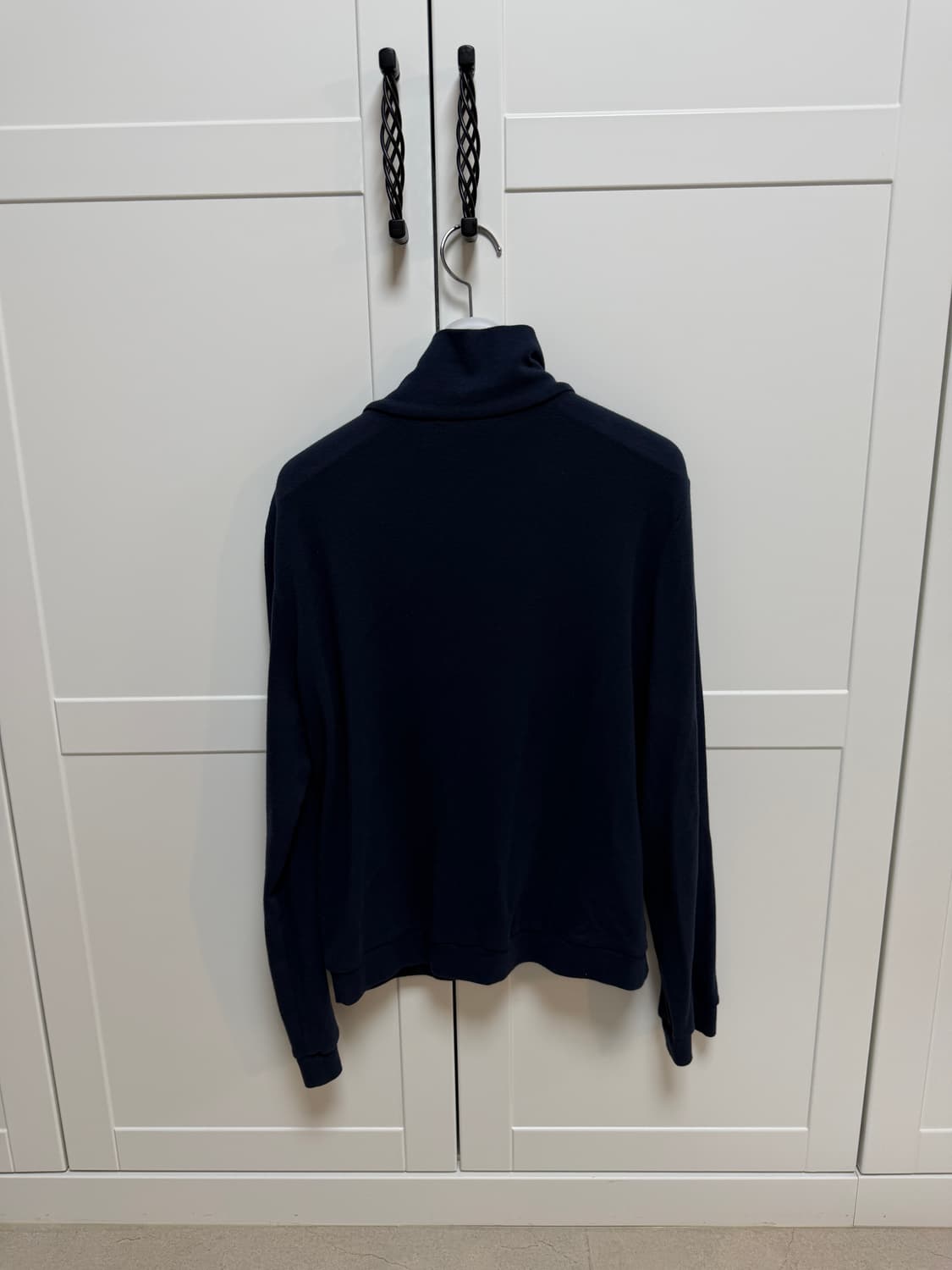 Mudule Neck zip 머듈 집업 네이비 상품이미지5