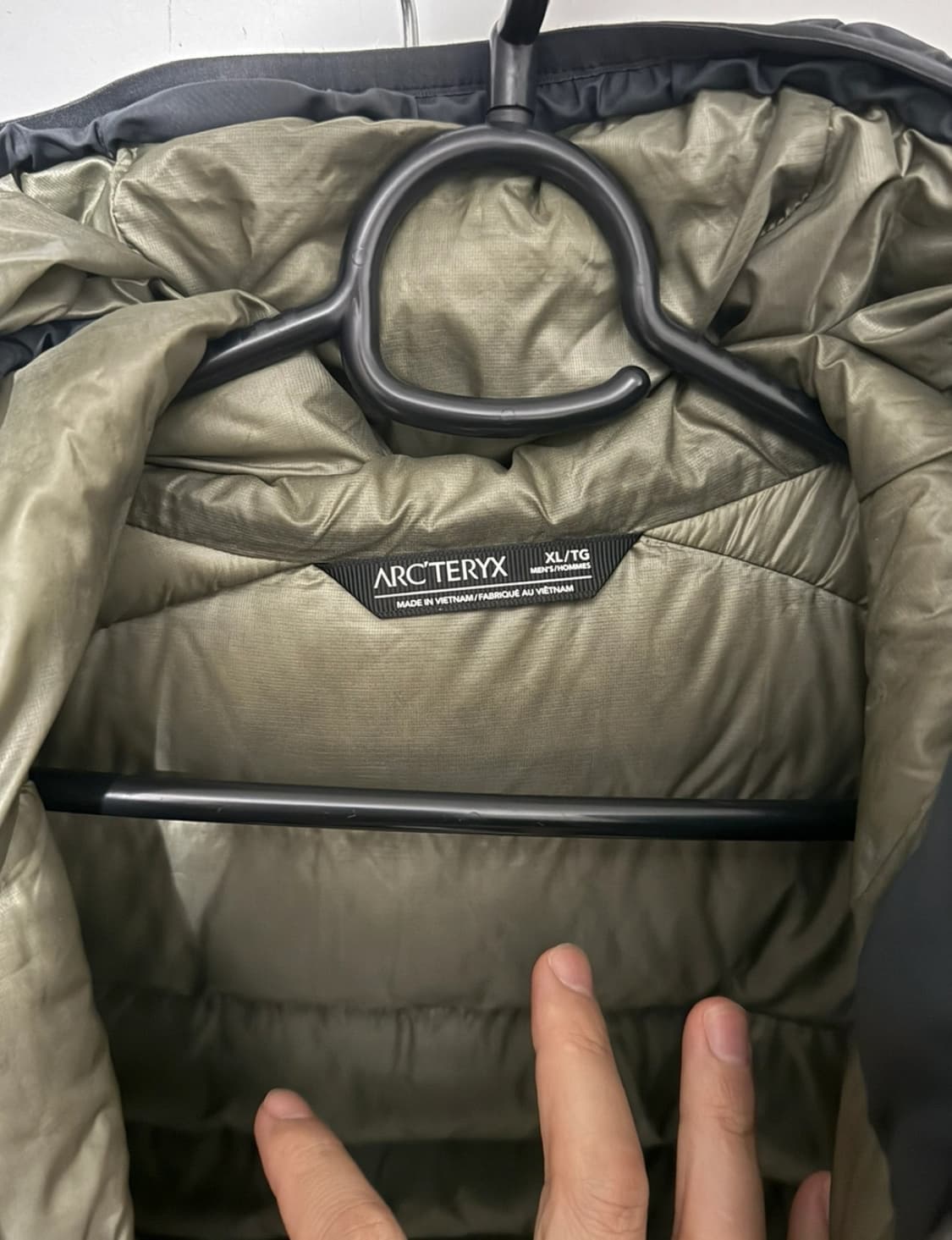 아크테릭스 토륨 AR 후디 글리치 색상 XL  상품이미지3