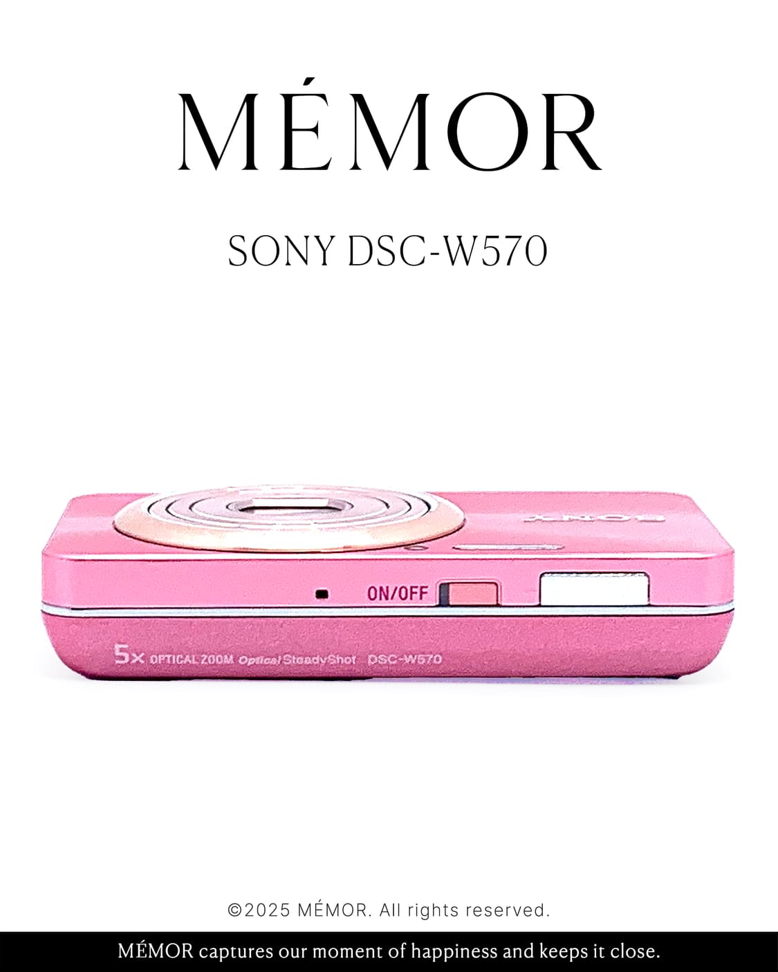 미니멀초경량♥️ SONY DSC-W570 소니 디지털 카메라 상품이미지3
