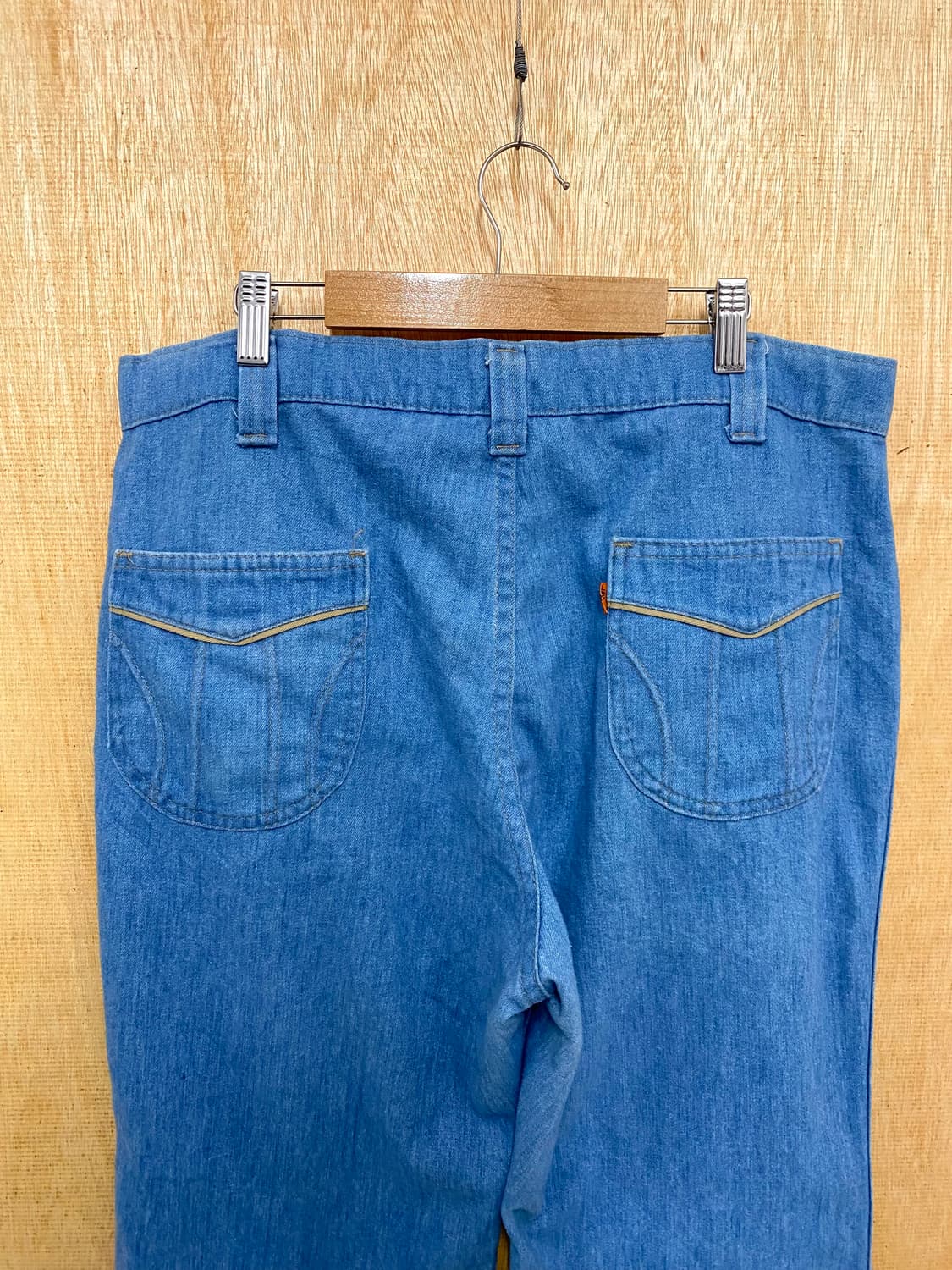 70's  LEVI'S bell bottom denim pants 벨보텀 상품이미지5