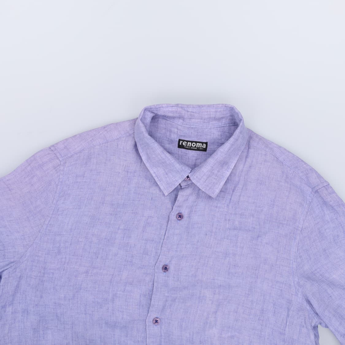 105 레노마 린넨 반팔 셔츠 0323H1 상품이미지4