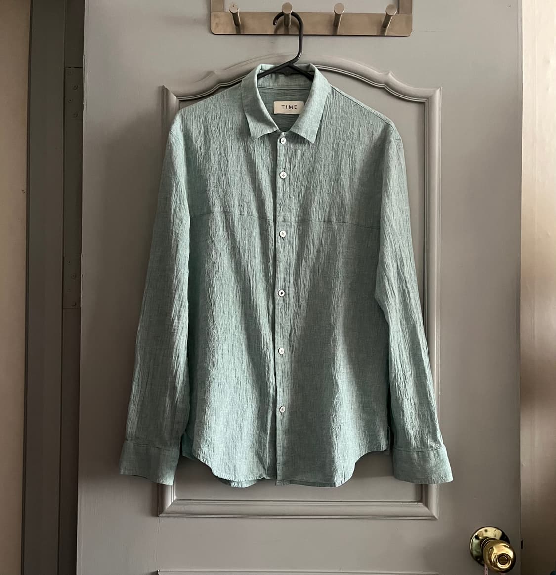 타임 옴므 린넨 셔츠 105사이즈 상품이미지1