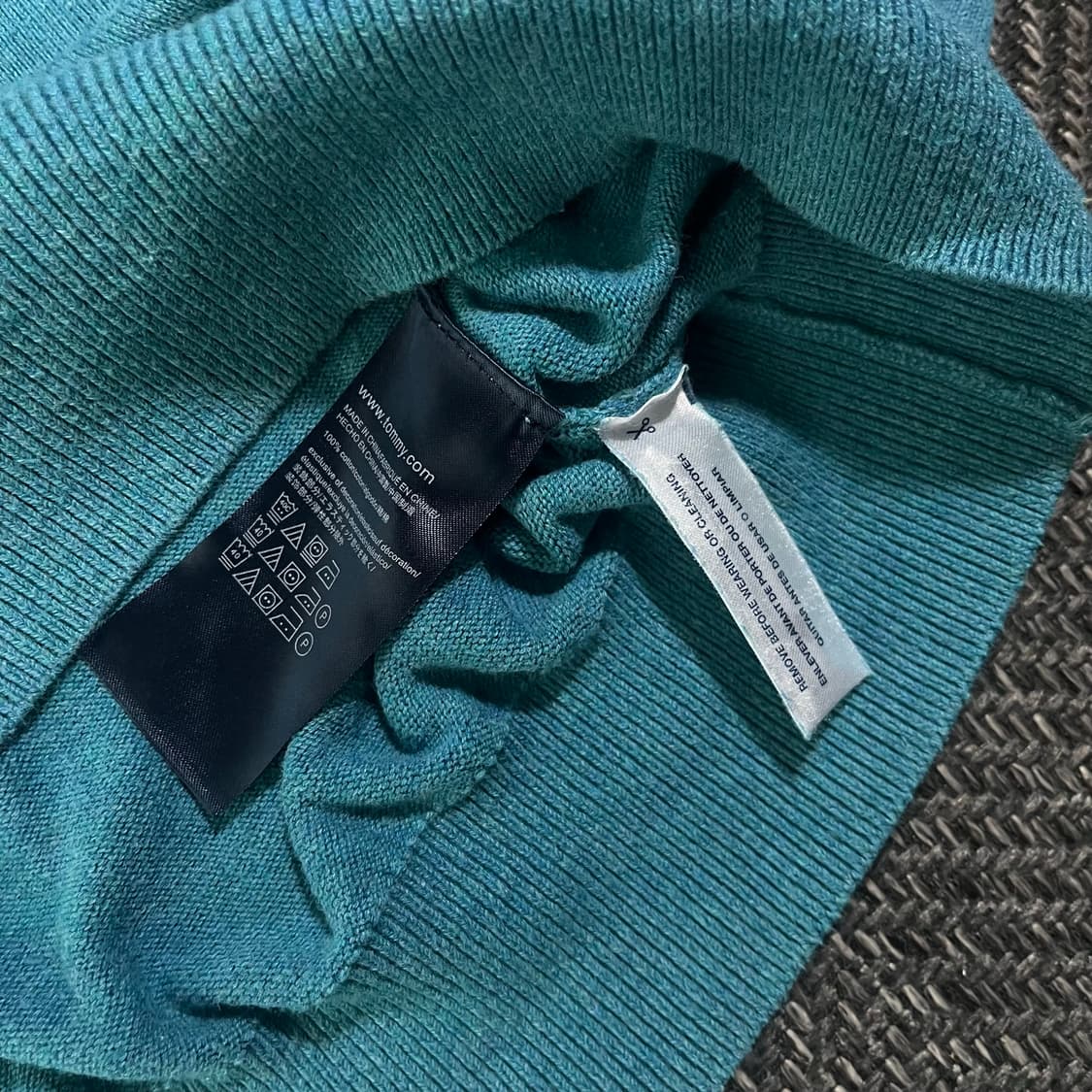 [L] TOMMY HILFIGER 타미힐피거 코튼 니트 상품이미지4