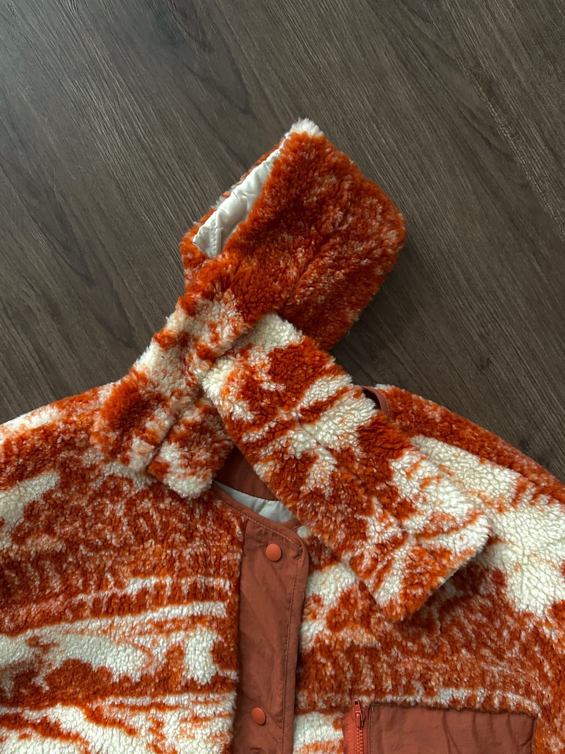 오버 타이다이 플리스 자켓 & 머플러 상품이미지10